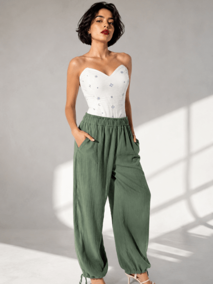 linen pants serwal