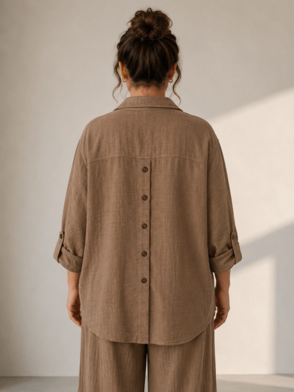 Charlotte linen top - Accessories