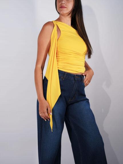 Stephy top 1 shoulder - Top/Bodysuits