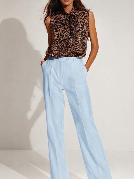 Women Palazzo Pants Lightweight & Elegant - TROUSERS