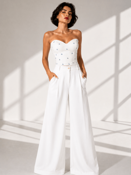Sarar stretchy pants - TROUSERS