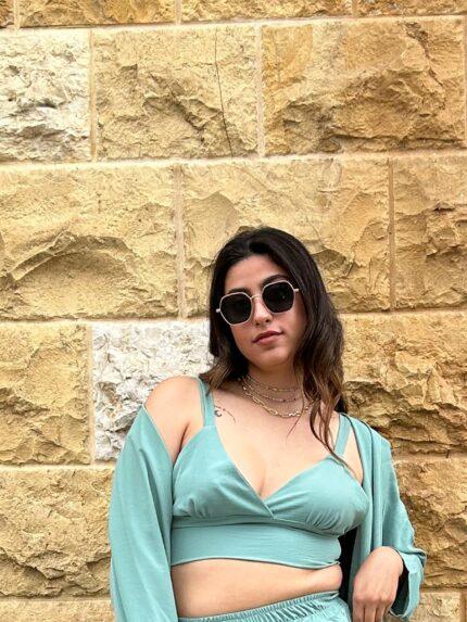 Floral Off-Shoulder Top Boho Summer Style - Top/Bodysuits