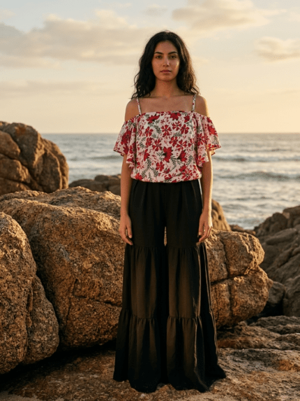Lama printed top - Top/Bodysuits