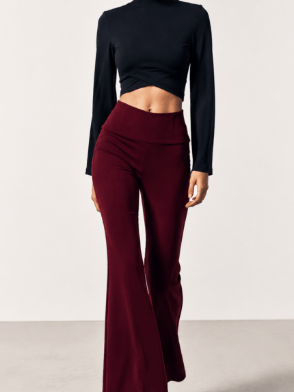 Dareen flare pants - TROUSERS