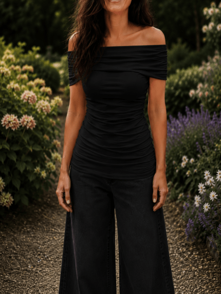 Jana tight off shoulder - Top/Bodysuits