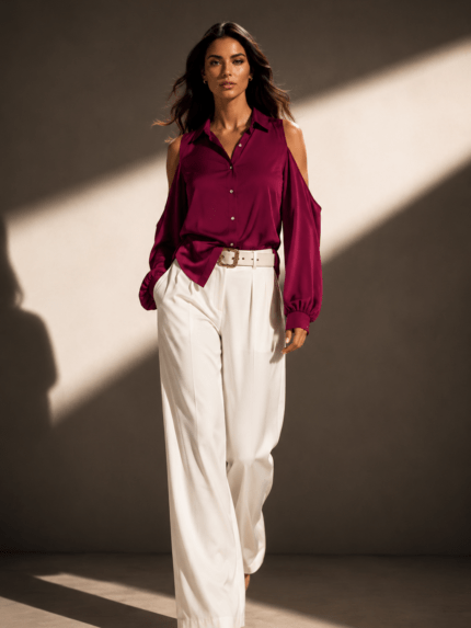Anabella open shoulder - Top/Bodysuits