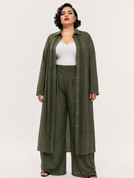 Zahia linen set - Co-Ord Sets