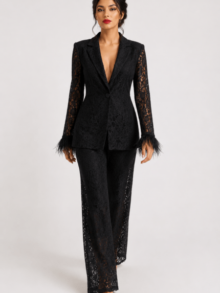 Perla lace blazer - Jacket