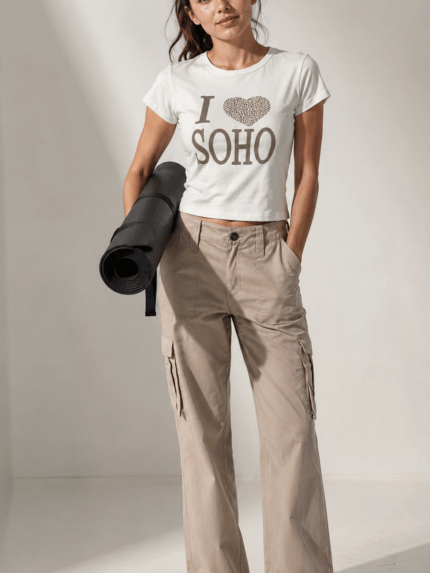 Cargo cotton pants - Pants