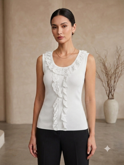 Leatithia ribed top - Crop Top