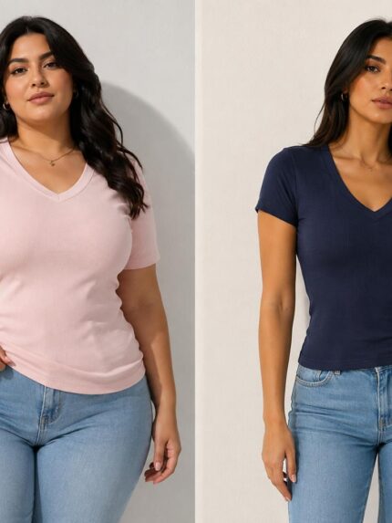 Ranim ribbed top - Crop Top